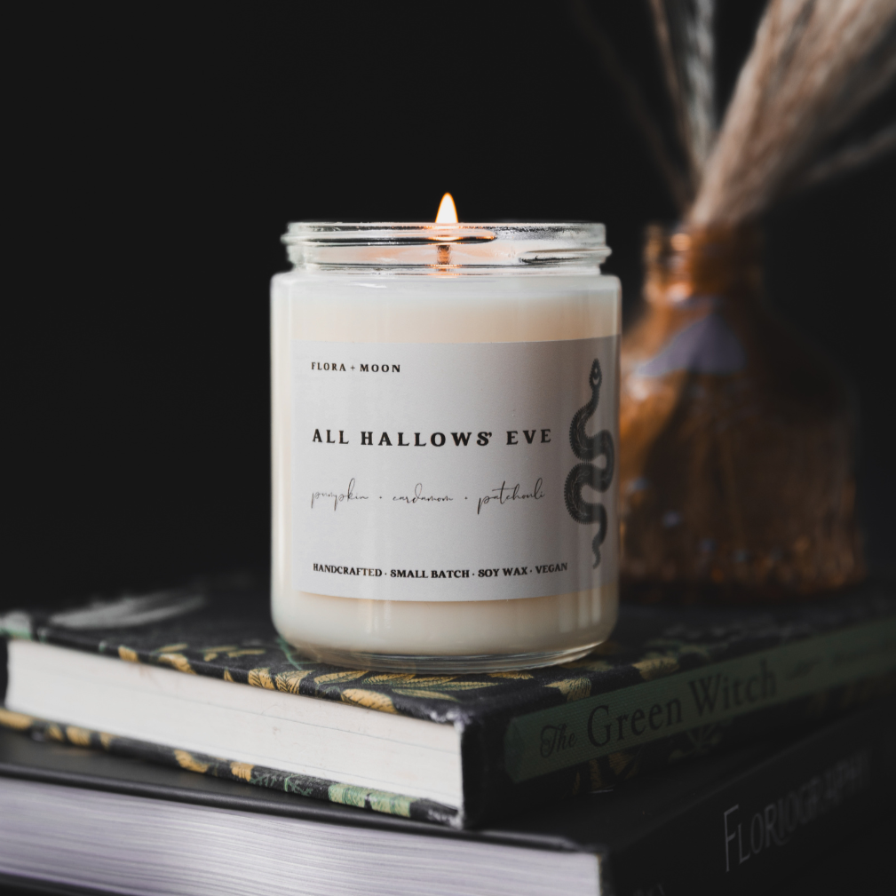 ALL HALLOWS' EVE  pumpkin + clove + patchouli – FLORA + MOON