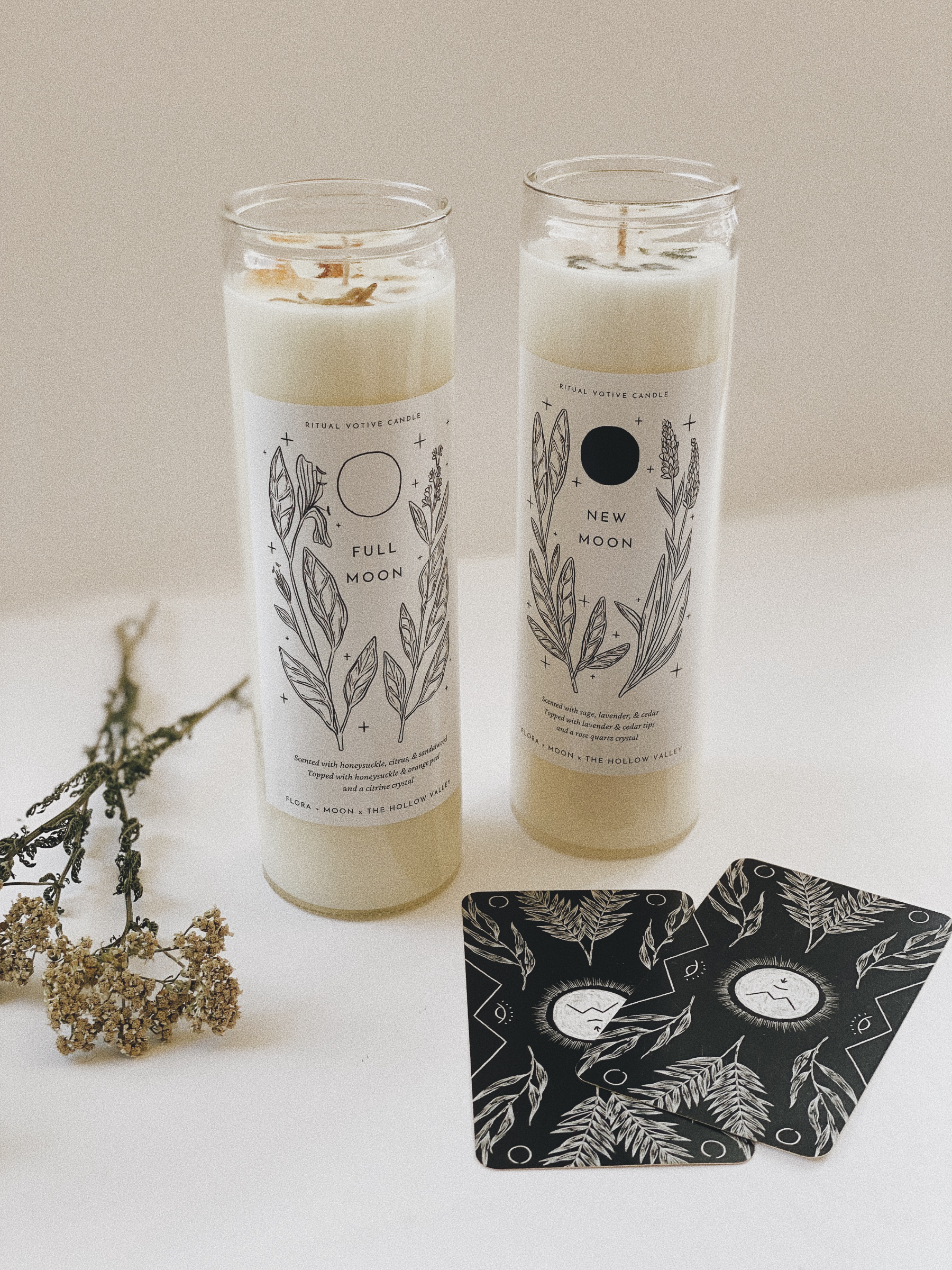 Moon Intention Candles