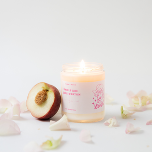 SMELLS LIKE DOLLY PARTON | peach + magnolia + wood