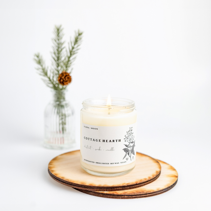 COTTAGE HEARTH | chestnut + smoke + vanilla