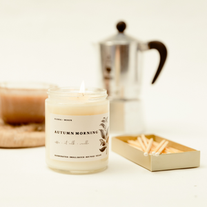 AUTUMN MORNING | coffee + oat milk + vanilla