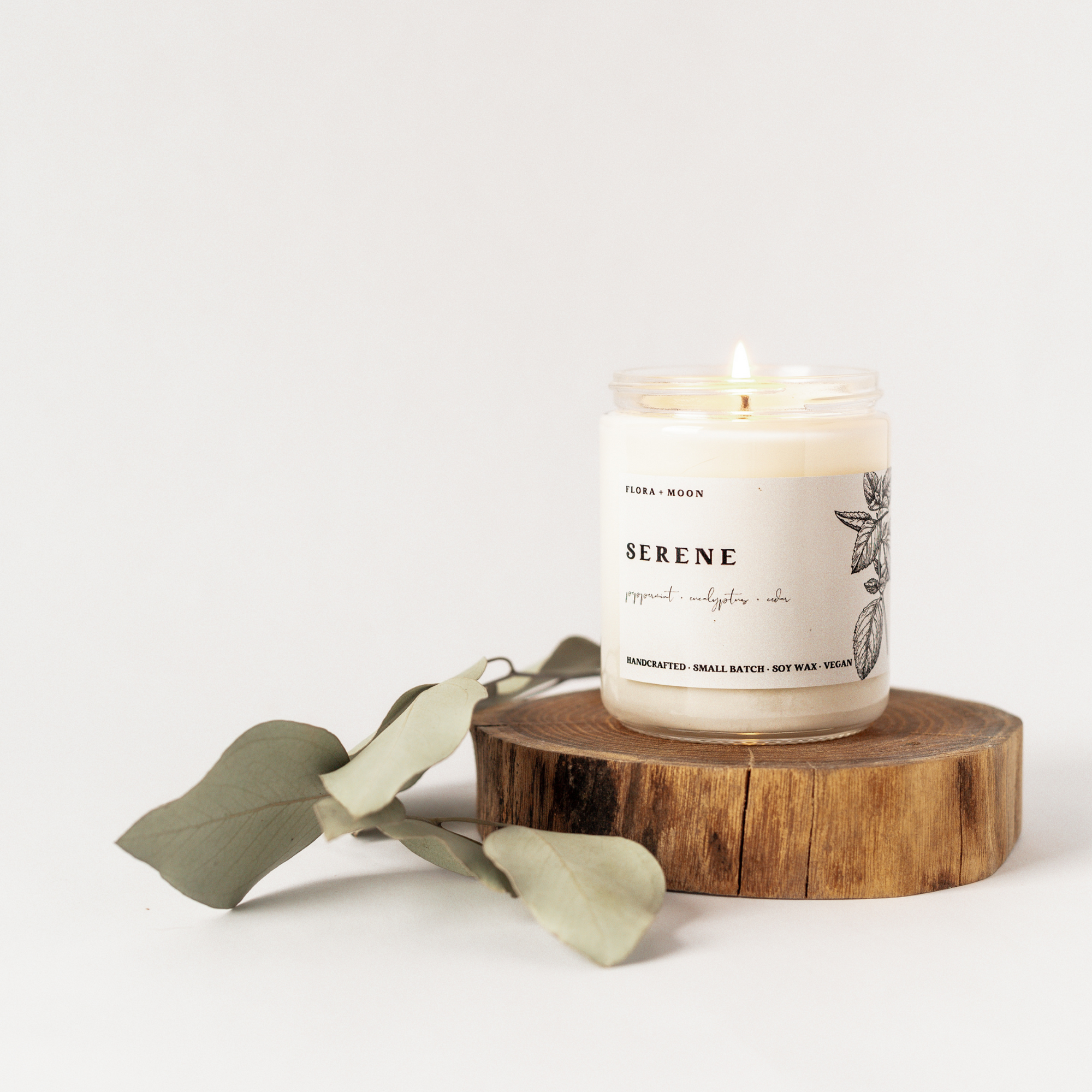 Serene | peppermint + eucalyptus + cedar